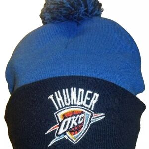 Oklahoma City Thunder Mens Beanie Winter Hat New Tags Nba